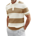 Dalibor - Striped Ribbed Polo