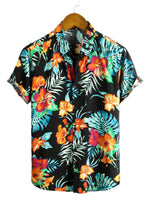 Men's Floral Short-Sleeve Shirt
