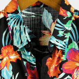 Men's Floral Short-Sleeve Shirt