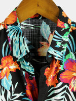 Men's Floral Short-Sleeve Shirt