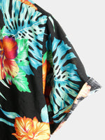 Men's Floral Short-Sleeve Shirt