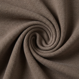 Men's Half-Zip Sweater with Collar – Taupe Brown