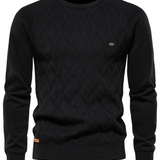 Men's Check Pattern Sweater V2