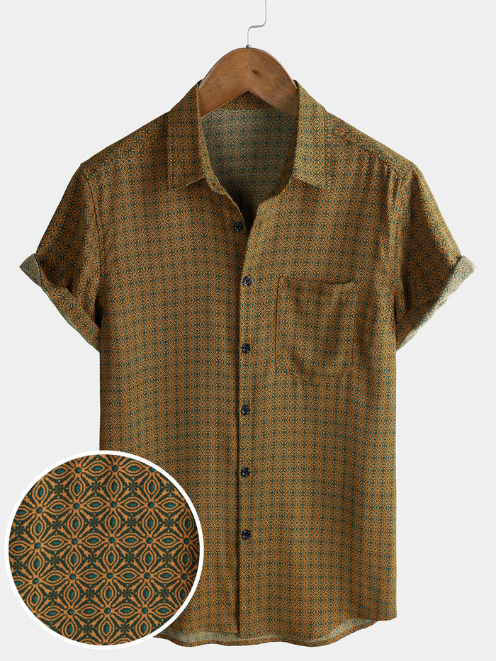 Geometric Retro Shirt