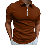 Gregorio - Modern Polo with Half Zip
