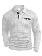 Fish Braid Polo Sweater