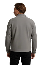 Gray Suede Jacket for Men – Modern Casual Jacket