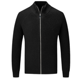 Four Seasons Merino Wool Cardigan with Zipper