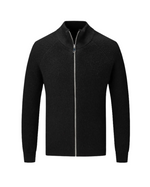 Four Seasons Merino Wool Cardigan with Zipper