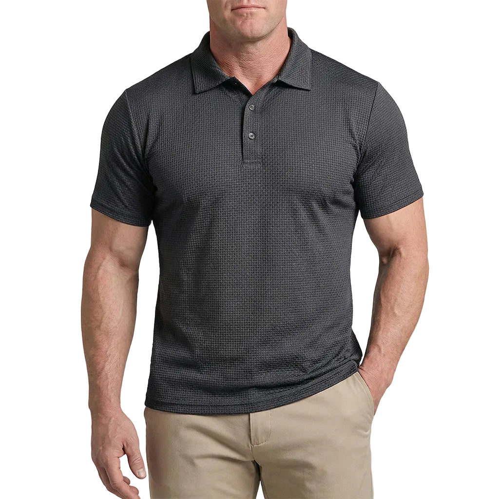Capri – Ultra-Comfortable Polo Shirt for Men Nautical Gray