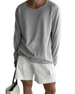 Casual Knit T-Shirt