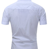 Men's Cotton Short-Sleeve Shirt