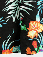 Men's Floral Short-Sleeve Shirt