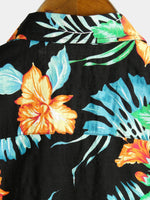 Men's Floral Short-Sleeve Shirt