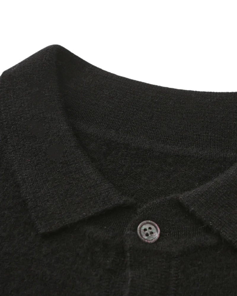Men's Cashmere Polo Shirt