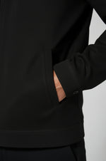 Black Suede Jacket for Men – Modern Casual Outerwear