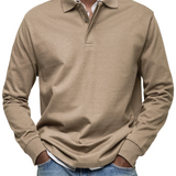 Casual Polo Sweater