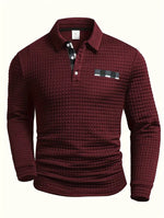 Fish Braid Polo Sweater