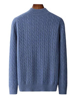 Deneb Cashmere Velour Half-Zip