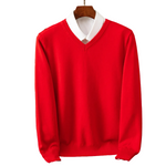 Elegant V-Neck Sweater