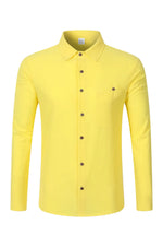 Monaco Linen Shirt – Light Yellow