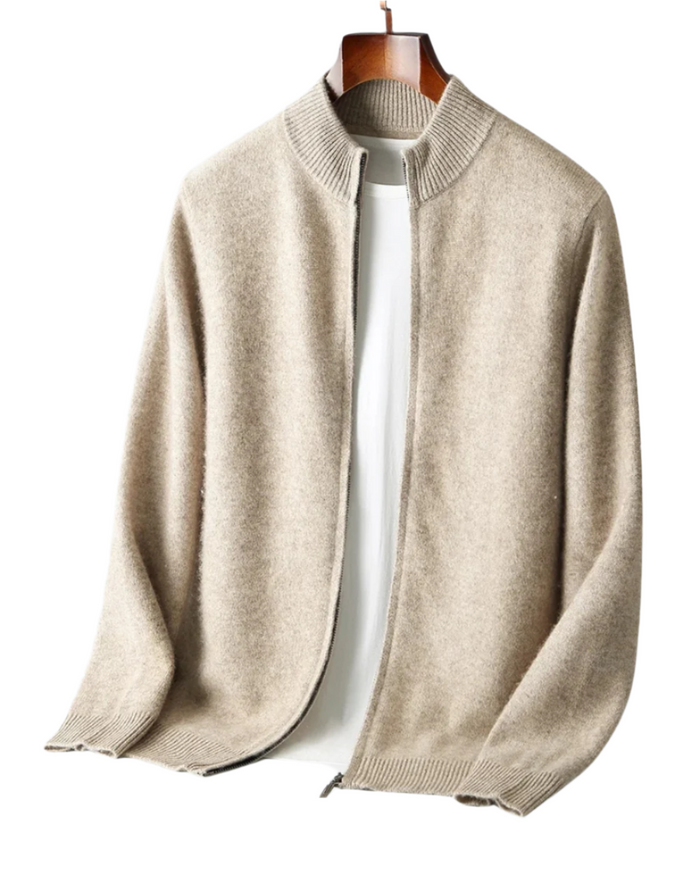 Apollo Men's Merino Wool Cardigan