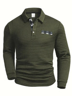 Fish Braid Polo Sweater