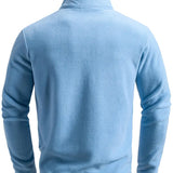 Zip-Up Long-Sleeve Sweater