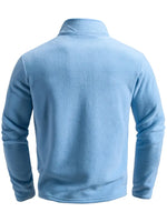 Zip-Up Long-Sleeve Sweater