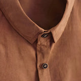 Casual Short Sleeve Cotton Shirt