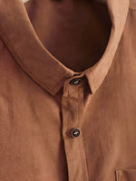 Casual Short Sleeve Cotton Shirt