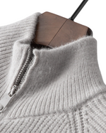 Four Seasons Merino Wool Cardigan with Zipper