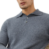 Ponza Cashmere Polo Sweater