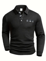 Fish Braid Polo Sweater