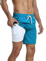 Swim trunks with pockets