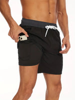 Swim trunks with pockets