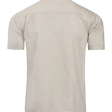 Men's Cotton Short-Sleeve Shirt, Casual Outdoor with Pocket