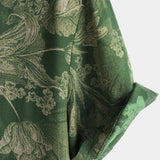 Hawaiian Short-Sleeve Button Breathable Shirt, Vintage Green Style