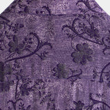 Hawaiian Short-Sleeve Button Breathable Shirt, Vintage Purple Style