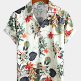Hawaiian Tropical Floral Shirt