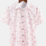 Casual Shirt, Short Sleeves, Floral Print, Summer