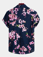 Hawaiian Tropical Floral Print Shirt