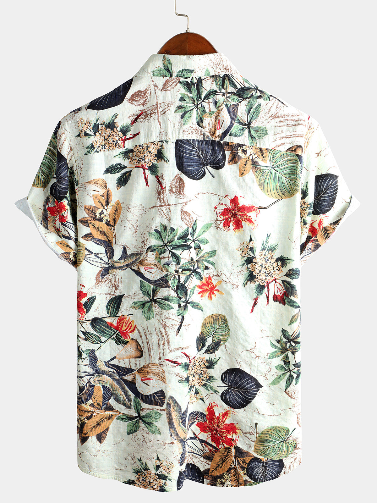 Hawaiian Tropical Floral Shirt