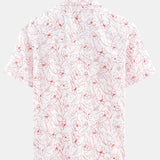 Casual Shirt, Short Sleeves, Floral Print, Summer