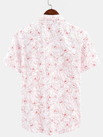 Casual Shirt, Short Sleeves, Floral Print, Summer