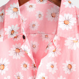 Hawaiian Tropical Floral Print Shirt