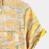 Printed Hawaiian Short Sleeve Shirt