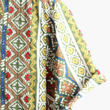 Retro Cotton Boho Shirt with Short Sleeves for Men