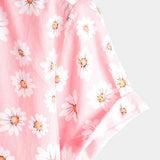 Hawaiian Tropical Floral Print Shirt
