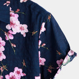 Hawaiian Tropical Floral Print Shirt